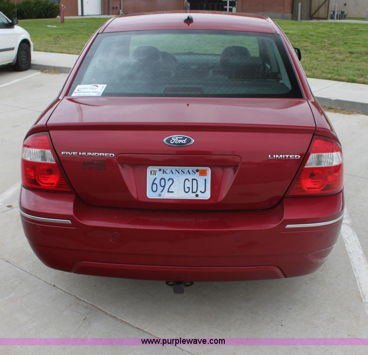 image for item I7307 2007 Ford Five Hundred Limited