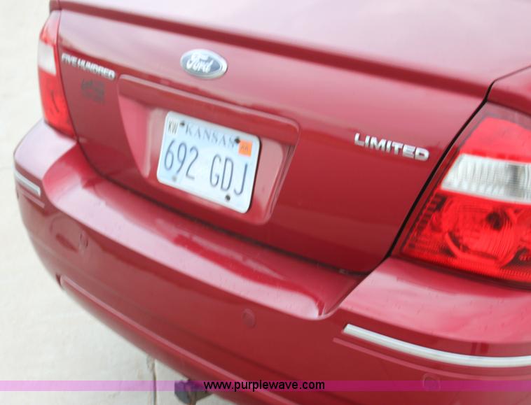 image for item I7307 2007 Ford Five Hundred Limited
