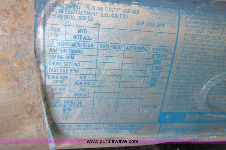 image for item I9545 1980 Ford F350 truck cab and chassis