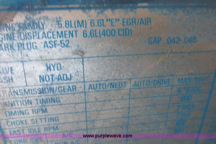 image for item I9545 1980 Ford F350 truck cab and chassis