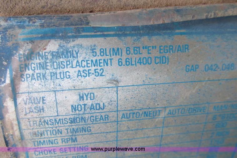 image for item I9545 1980 Ford F350 truck cab and chassis