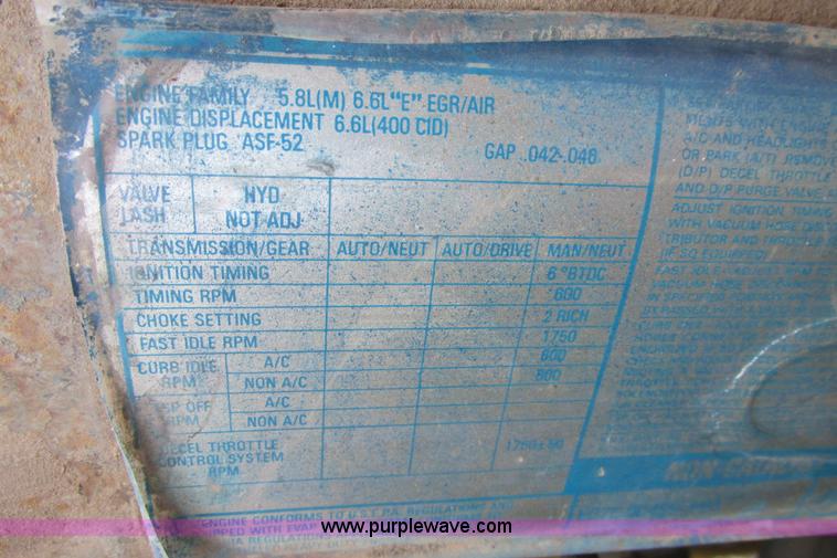 image for item I9545 1980 Ford F350 truck cab and chassis