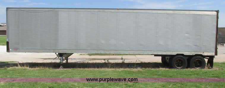 image for item I9549 1979 Fruehauf dry van trailer