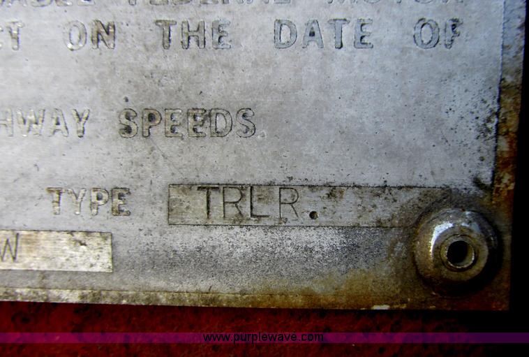 image for item I9549 1979 Fruehauf dry van trailer