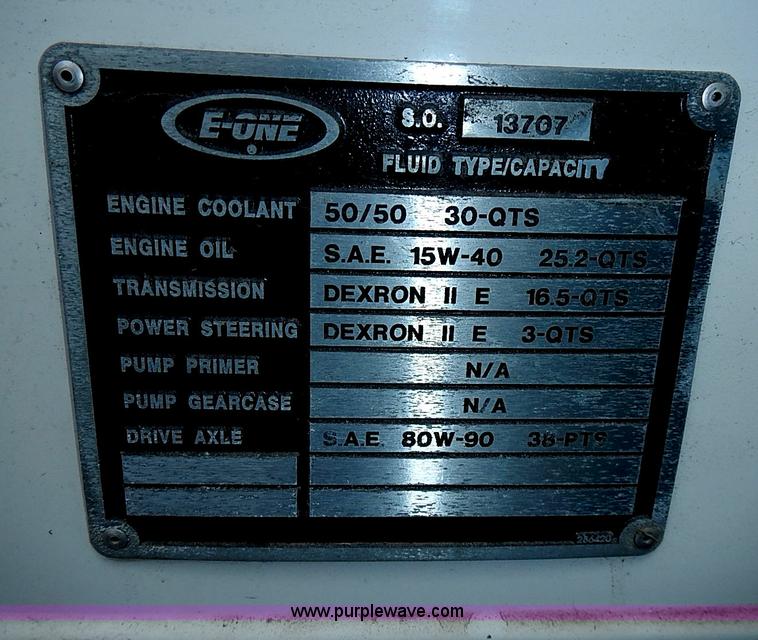 image for item J1231 1995 Freightliner FL70 Emergency truck