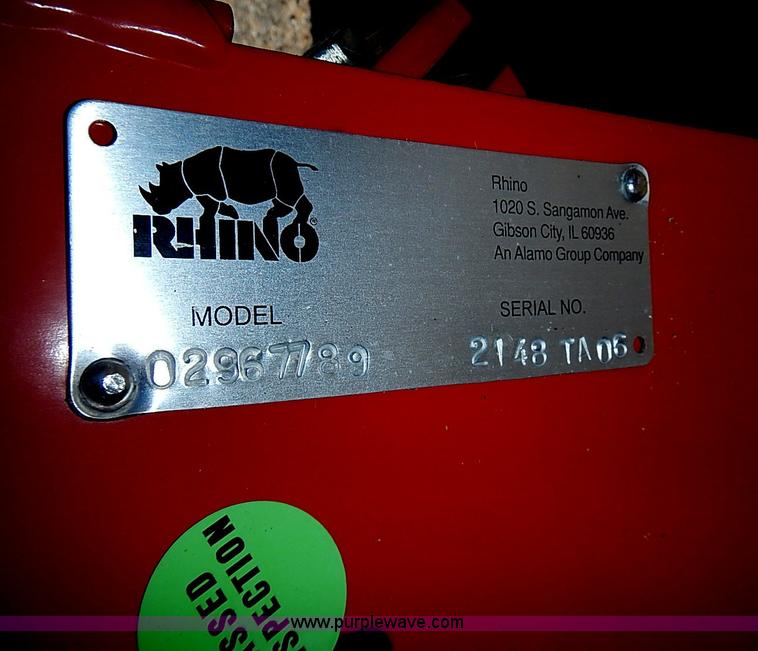 image for item J1235 Rhino 1348 boom mower