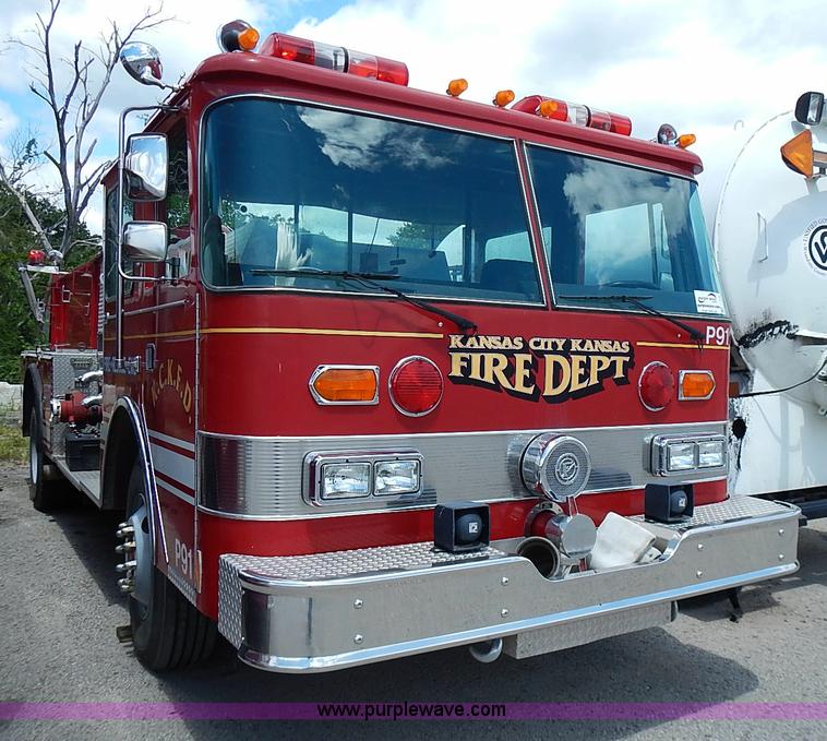image for item J1236 1984 Pierce fire truck