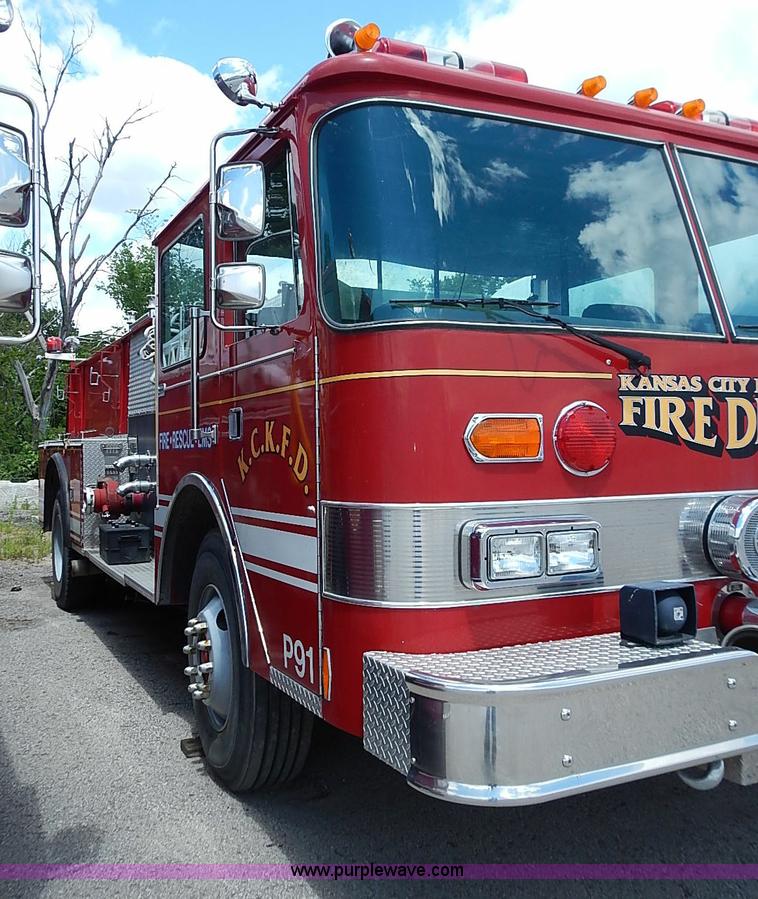 image for item J1236 1984 Pierce fire truck
