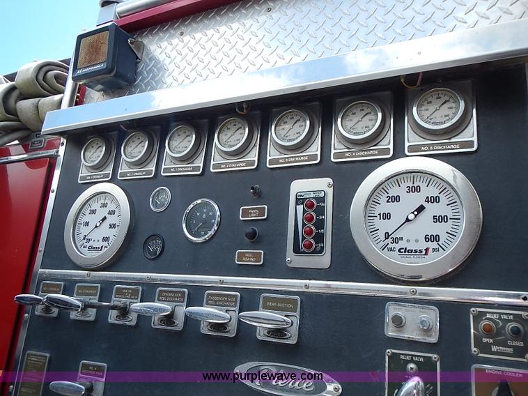 image for item J1236 1984 Pierce fire truck