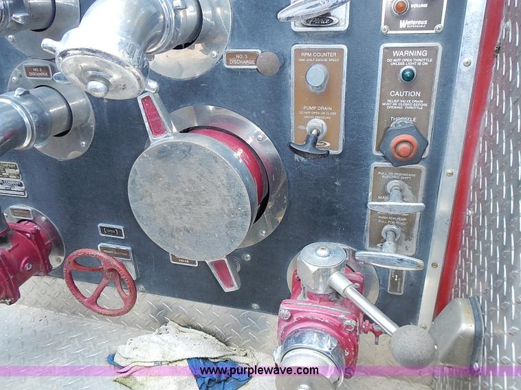 image for item J1236 1984 Pierce fire truck