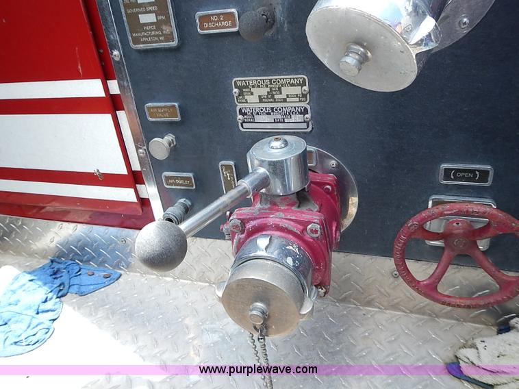 image for item J1236 1984 Pierce fire truck