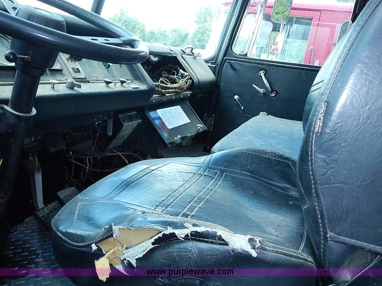 image for item J1236 1984 Pierce fire truck