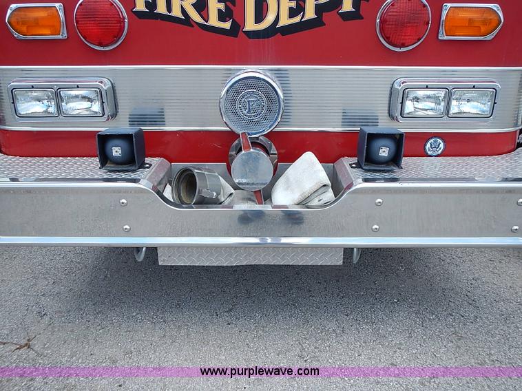image for item J1236 1984 Pierce fire truck