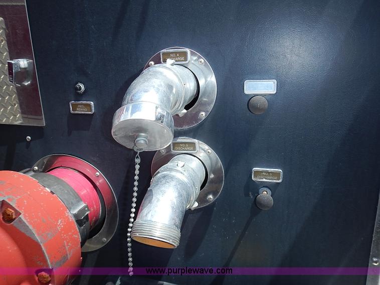 image for item J1236 1984 Pierce fire truck