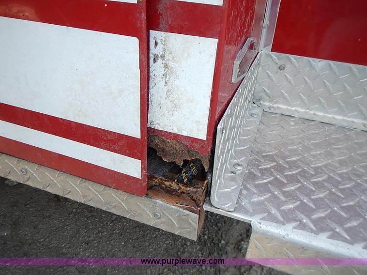 image for item J1236 1984 Pierce fire truck