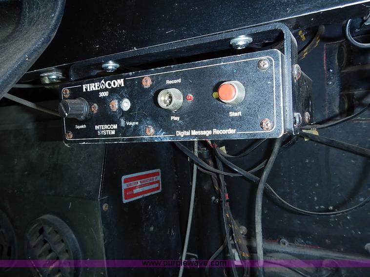 image for item J1236 1984 Pierce fire truck