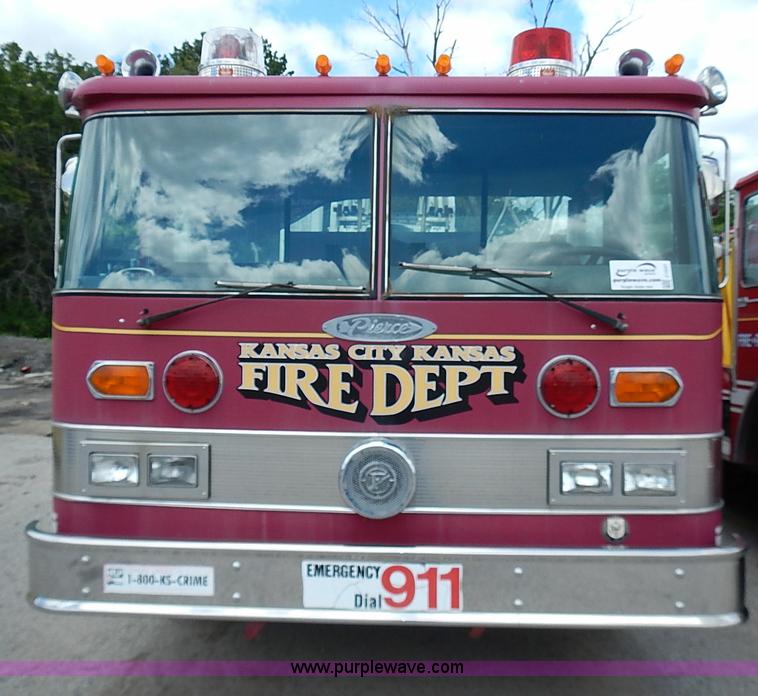 image for item J1237 1984 Pierce fire truck
