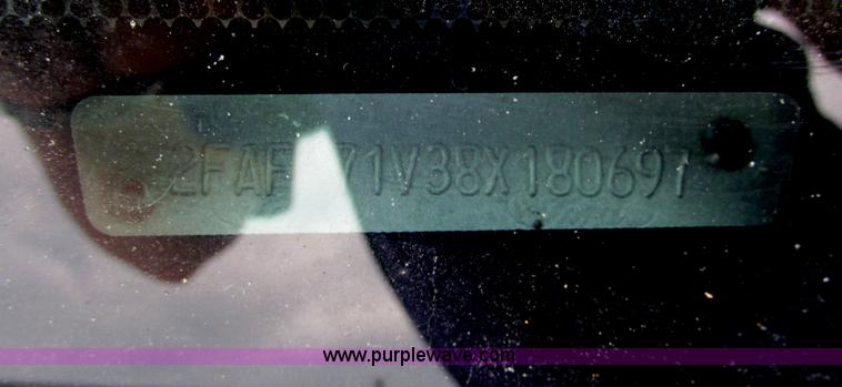 image for item J2210 2008 Ford Crown Victoria Police Interceptor