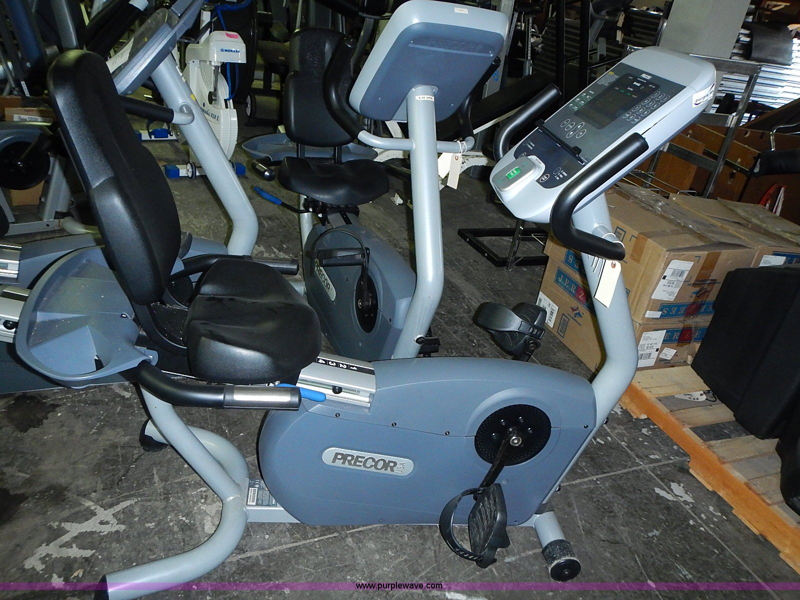 PreCor 846i bike in Fort Riley, KS | Item BB9834 sold | Purple Wave