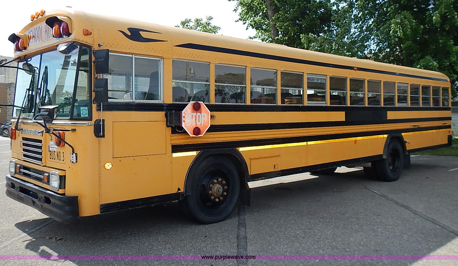 1994 Blue Bird TC2000 school bus in Chapman, KS Item J3186 sold
