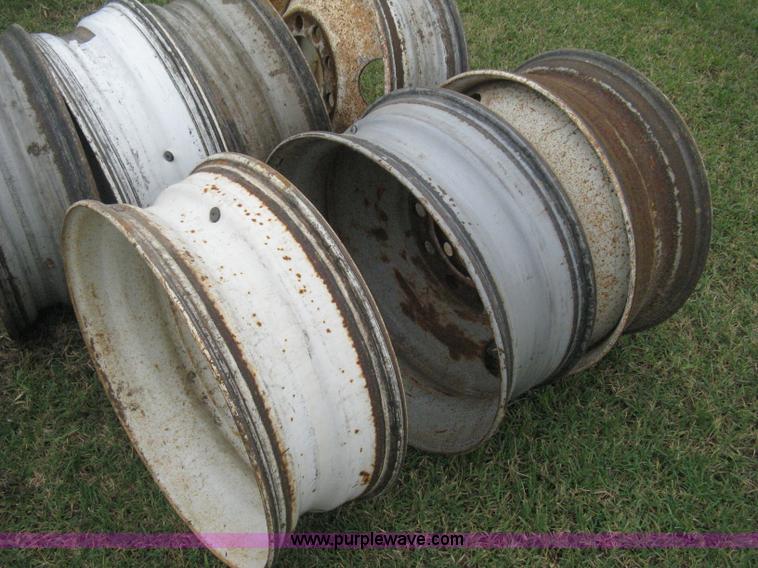 image for item AS9063 (8) heavy truck steel wheels