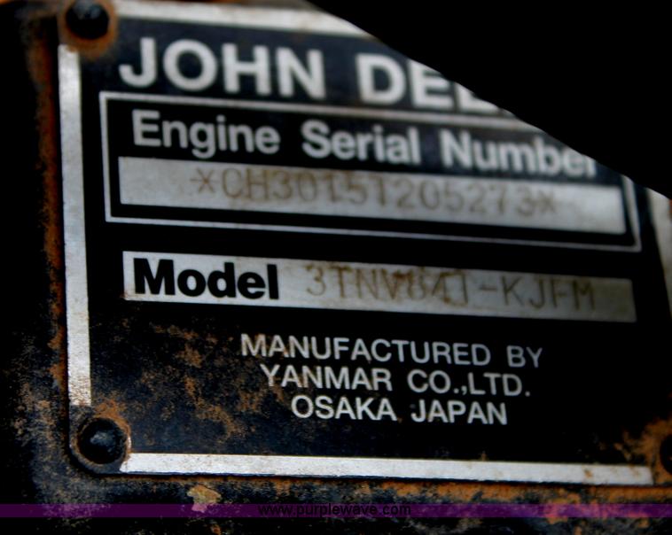 image for item C3933 John Deere 3245C gang mower