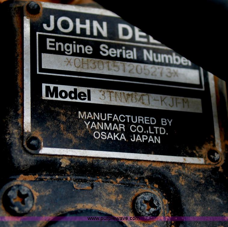 image for item C3933 John Deere 3245C gang mower