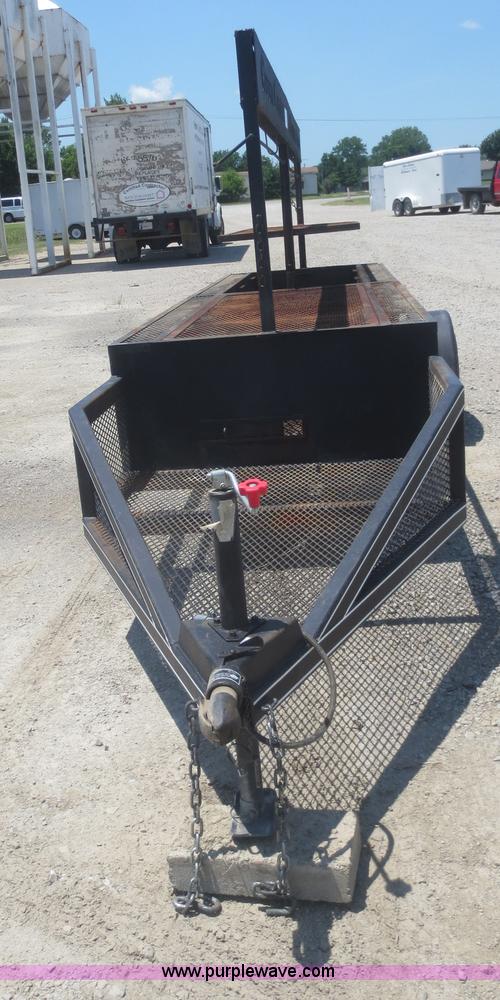 image for item D2106 BBQ grill on trailer