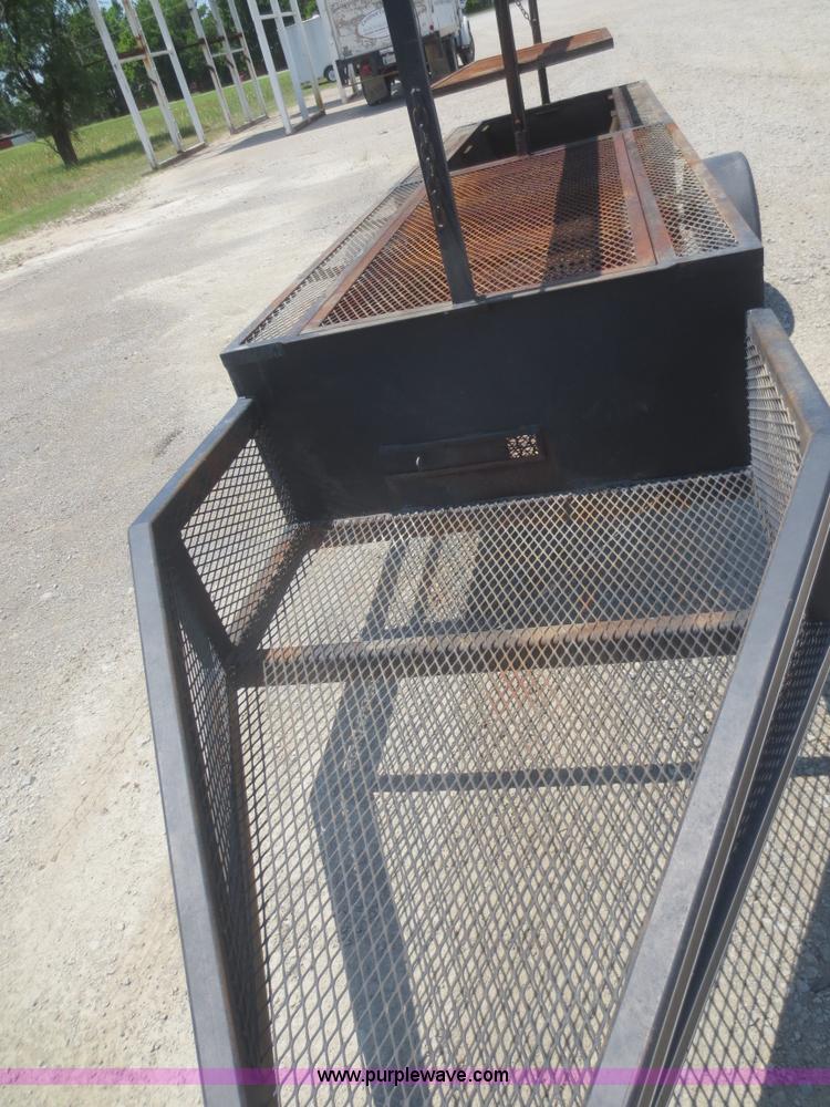image for item D2106 BBQ grill on trailer