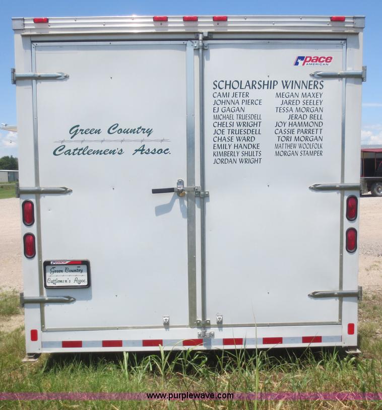 image for item D2107 2004 Pace American MW8520TA3 enclosed concession trailer