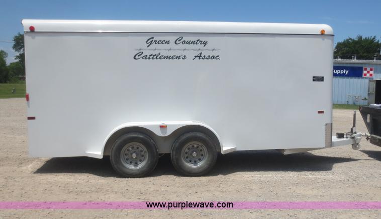 image for item D2108 2006 W-W enclosed trailer
