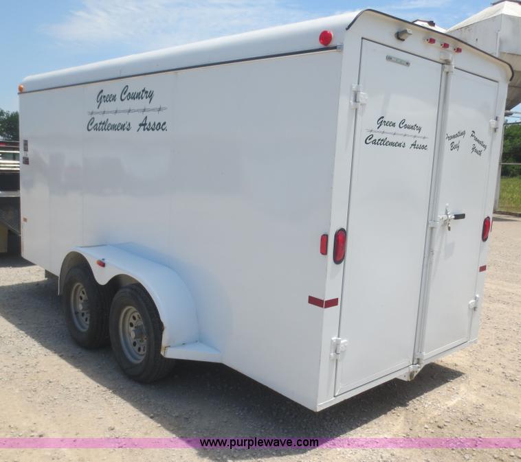 image for item D2108 2006 W-W enclosed trailer