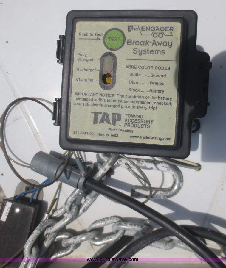 image for item D2108 2006 W-W enclosed trailer