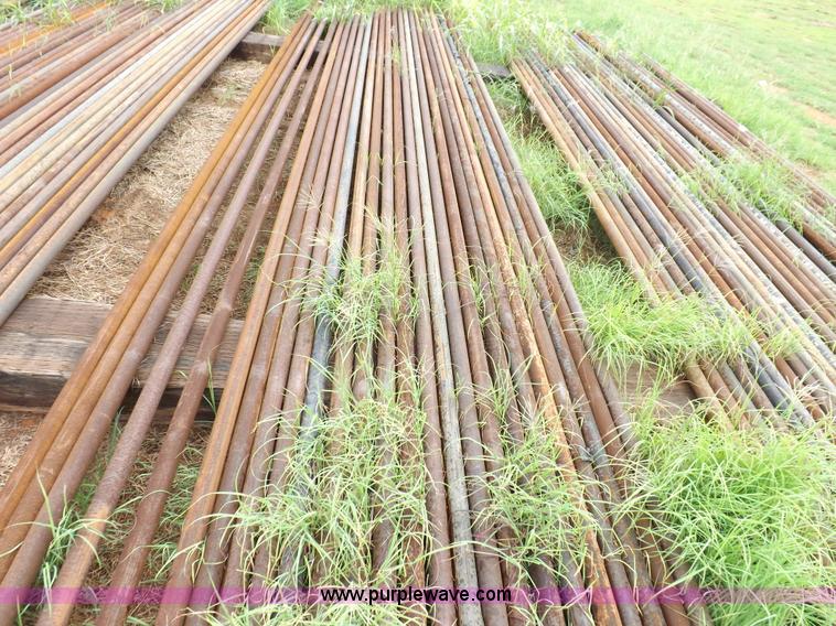 image for item H1753 Approximately 100 oilfield pipes
