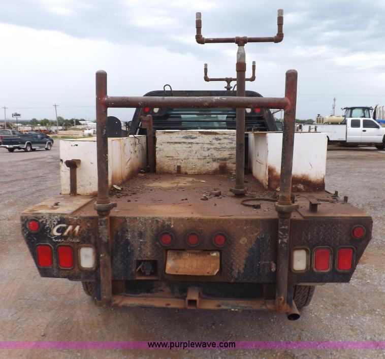 image for item H1754 2011 Chevrolet Silverado 2500HD Ext. Cab flatbed truck