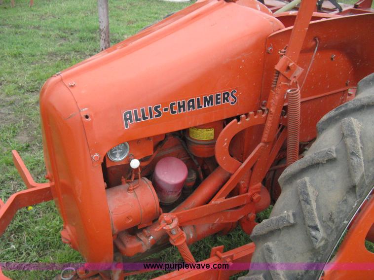 image for item H5329 1947 Allis Chalmers G tractor