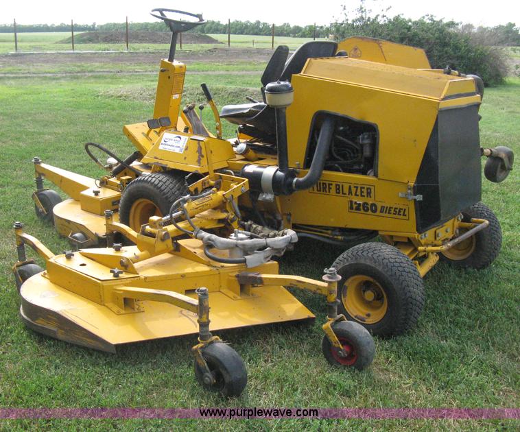 image for item H5339 Howard Price Turf Blazer 1260 ZTR lawn mower
