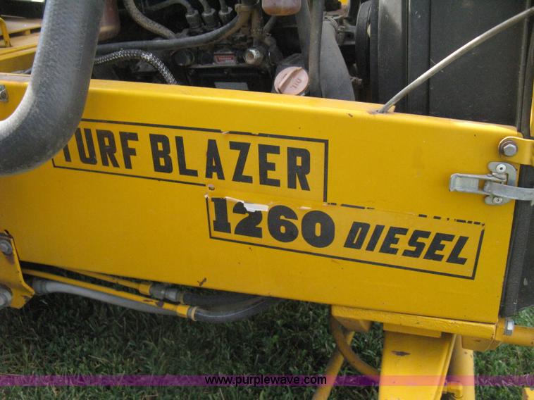 image for item H5339 Howard Price Turf Blazer 1260 ZTR lawn mower