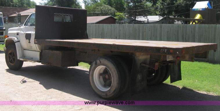 image for item H5344 1987 GMC Sierra 7000 dump bed truck
