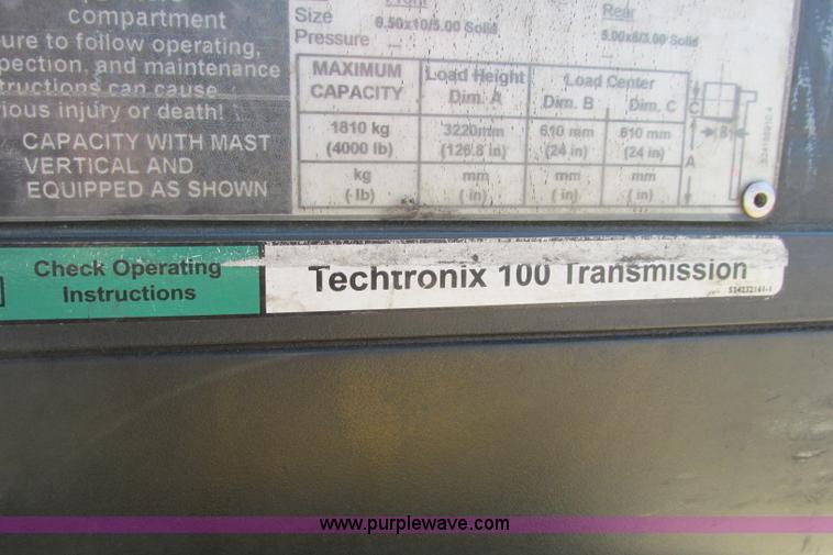 image for item I3493 Yale forklift