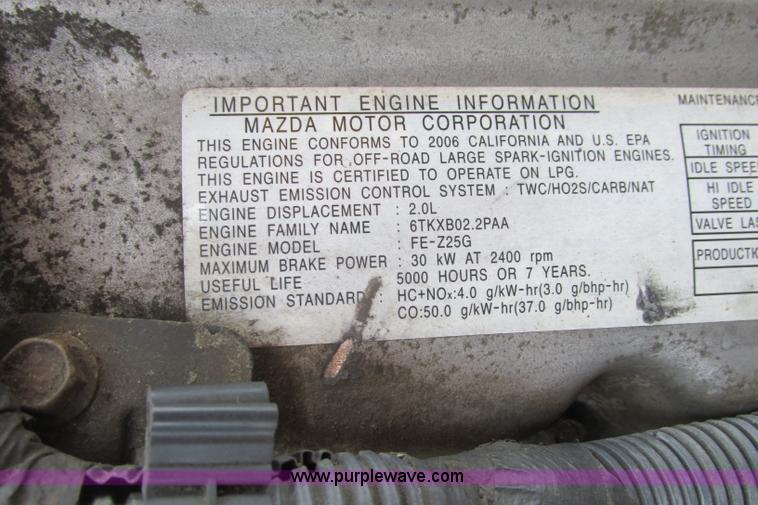 image for item I3493 Yale forklift