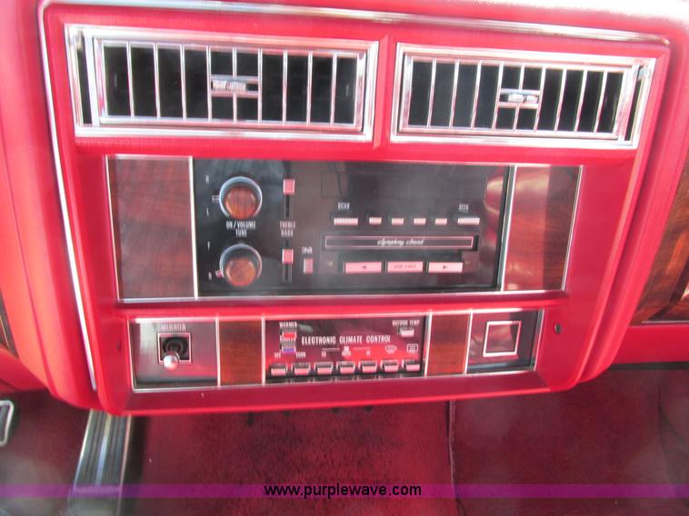 image for item I3876 1989 Cadillac Brougham