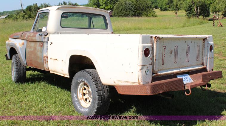 image for item J1102 1962 Ford 100 pickup truck
