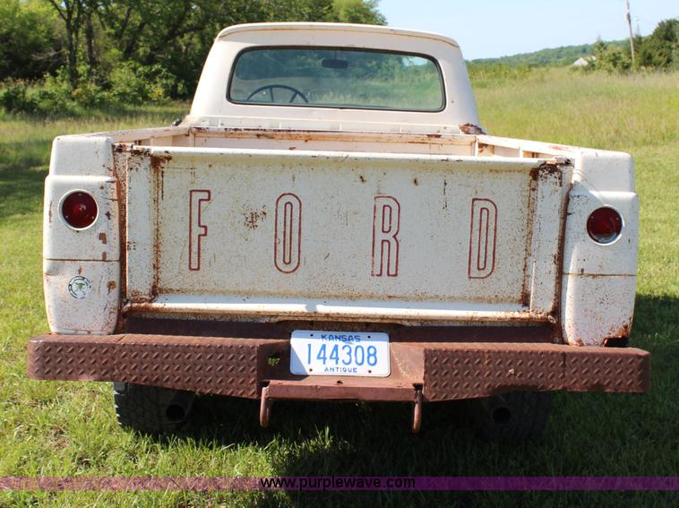 image for item J1102 1962 Ford 100 pickup truck