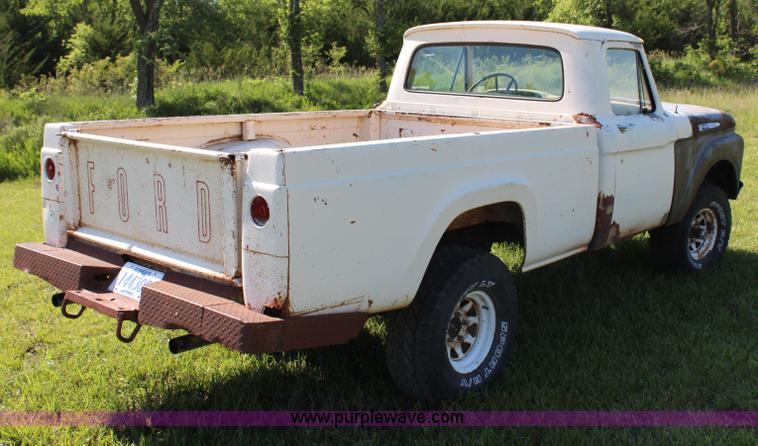 image for item J1102 1962 Ford 100 pickup truck