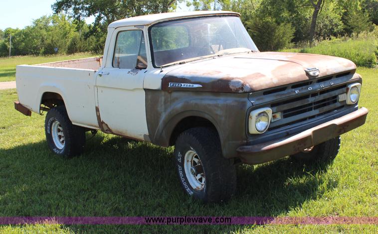 image for item J1102 1962 Ford 100 pickup truck