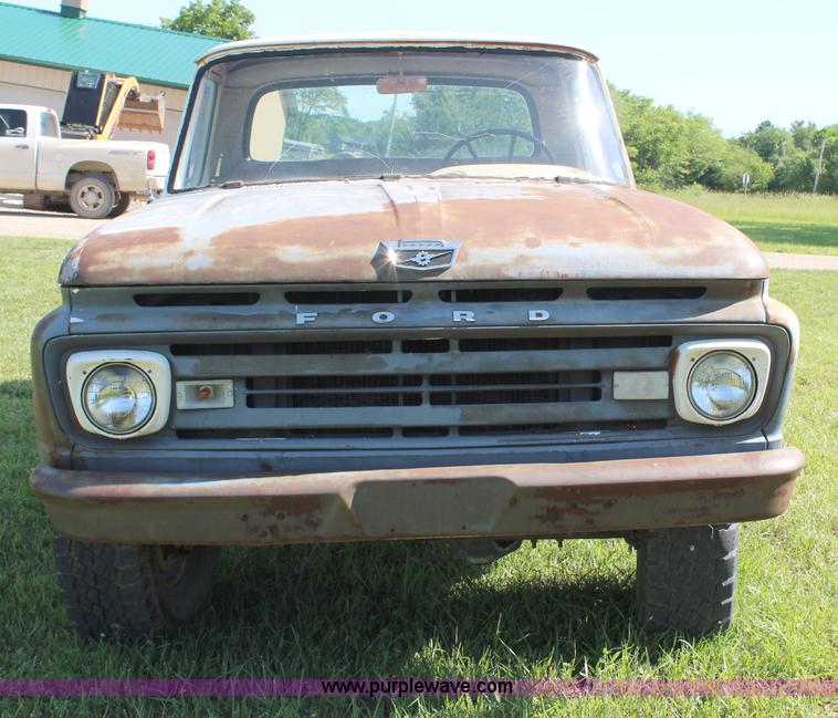 image for item J1102 1962 Ford 100 pickup truck