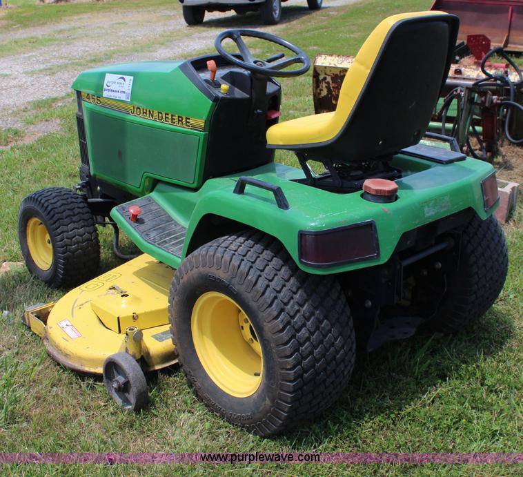 image for item J1118 John Deere 455 lawn mower