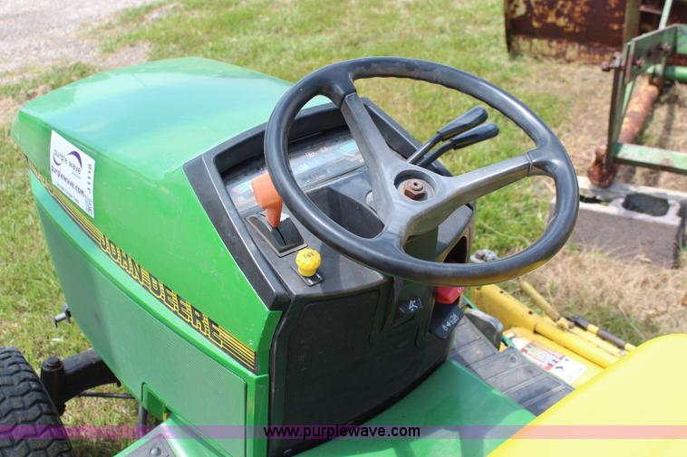 image for item J1118 John Deere 455 lawn mower