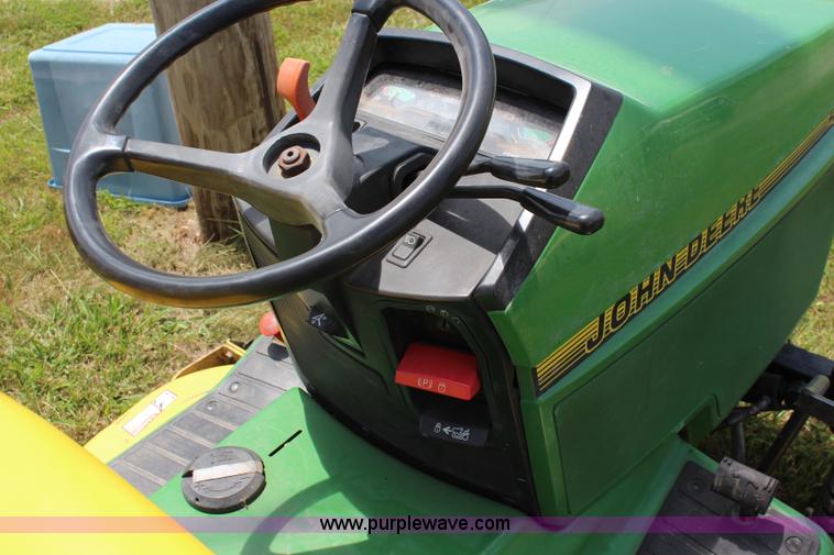 image for item J1118 John Deere 455 lawn mower